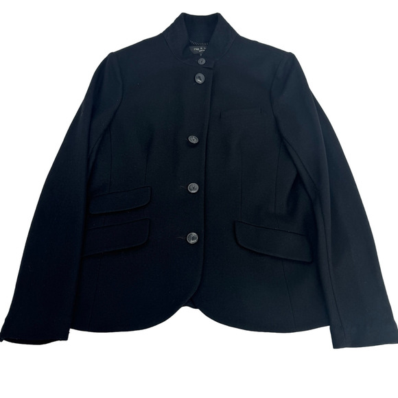Rag & Bone Slade Blazer 100% Wool Tailored Fit Blazer Size 6 - Picture 7 of 12